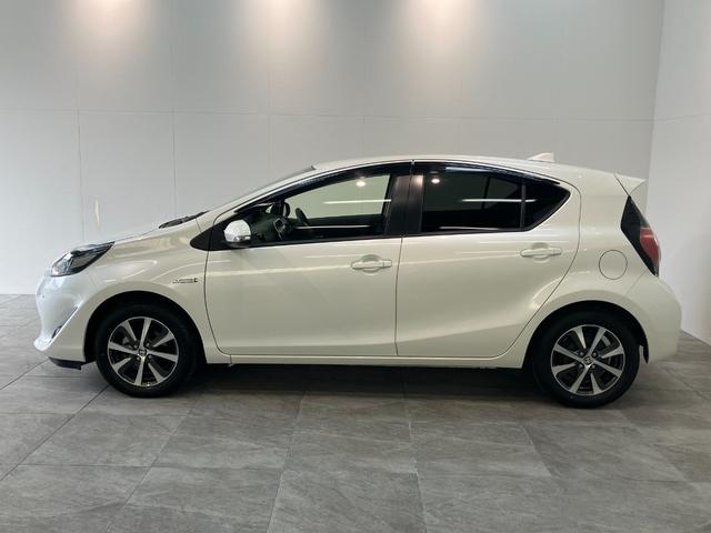 アクアＧソフトレザーセレクション　９型ナビ　Ｂカメラ　車検整備付トヨタセーフティセンス　コーナーセンサー　９型フルセグナビ　バックカメラ　ＤＶＤ再生　Ｂｌｕｅｔｏｏｔｈ　前後ドラレコ　ＥＴＣ　ＬＥＤ　クルーズコントロール　シートヒーター　オートエアコン（滋賀県）の中古車