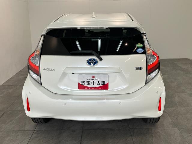 アクアＧソフトレザーセレクション　９型ナビ　Ｂカメラ　車検整備付トヨタセーフティセンス　コーナーセンサー　９型フルセグナビ　バックカメラ　ＤＶＤ再生　Ｂｌｕｅｔｏｏｔｈ　前後ドラレコ　ＥＴＣ　ＬＥＤ　クルーズコントロール　シートヒーター　オートエアコン（滋賀県）の中古車