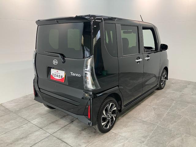 タントカスタムX 両側電動スライドドア 前席シートヒーター衝突被害軽減ブレーキ コーナーセンサー バックカメラ(ナビ装着時用) 両側電動スライドドア 前席シートヒーター 電動パーキングブレーキ LED オートライト オートエアコン スマートキー エコアイドル(滋賀県)の中古車