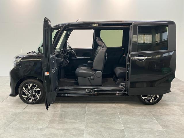 タントカスタムX 両側電動スライドドア 前席シートヒーター衝突被害軽減ブレーキ コーナーセンサー バックカメラ(ナビ装着時用) 両側電動スライドドア 前席シートヒーター 電動パーキングブレーキ LED オートライト オートエアコン スマートキー エコアイドル(滋賀県)の中古車