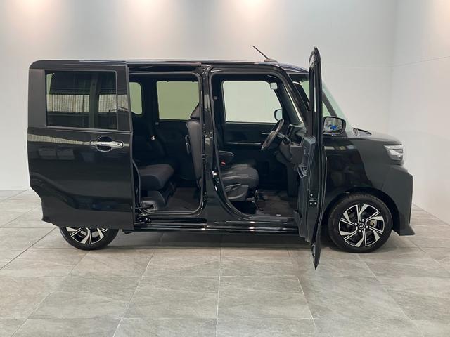 タントカスタムX 両側電動スライドドア 前席シートヒーター衝突被害軽減ブレーキ コーナーセンサー バックカメラ(ナビ装着時用) 両側電動スライドドア 前席シートヒーター 電動パーキングブレーキ LED オートライト オートエアコン スマートキー エコアイドル(滋賀県)の中古車