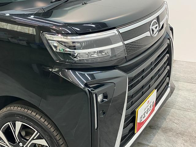 タントカスタムX 両側電動スライドドア 前席シートヒーター衝突被害軽減ブレーキ コーナーセンサー バックカメラ(ナビ装着時用) 両側電動スライドドア 前席シートヒーター 電動パーキングブレーキ LED オートライト オートエアコン スマートキー エコアイドル(滋賀県)の中古車