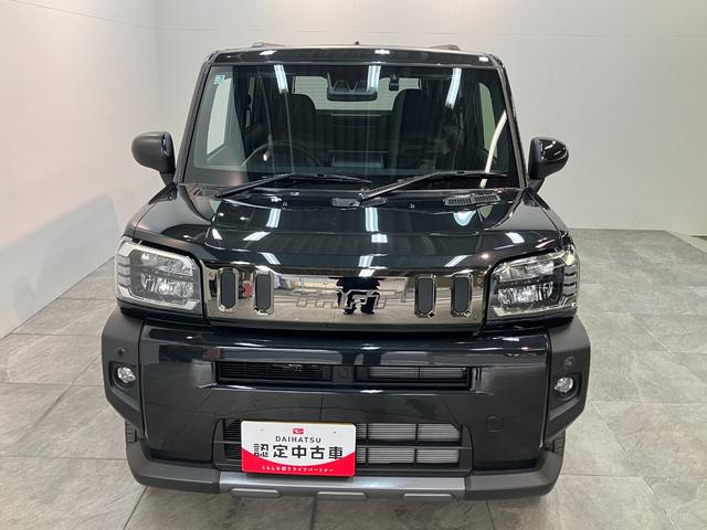 タフトＧダーククロムベンチャー　１０型フルセグナビ　届出済未使用車衝突被害軽減ブレーキ　コーナーセンサー　１０型フルセグナビ　バックカメラ　ＤＶＤ　Ｂｌｕｅｔｏｏｔｈ　ＵＳＢ　前後ドラレコ　前席シートヒーター　レーダークルーズコントロール　ＬＥＤ　オートエアコン（滋賀県）の中古車