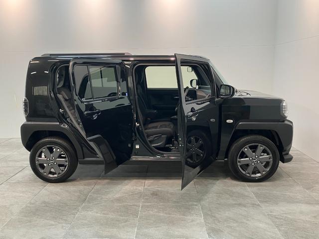 タフトＧダーククロムベンチャー　１０型フルセグナビ　届出済未使用車衝突被害軽減ブレーキ　コーナーセンサー　１０型フルセグナビ　バックカメラ　ＤＶＤ　Ｂｌｕｅｔｏｏｔｈ　ＵＳＢ　前後ドラレコ　前席シートヒーター　レーダークルーズコントロール　ＬＥＤ　オートエアコン（滋賀県）の中古車