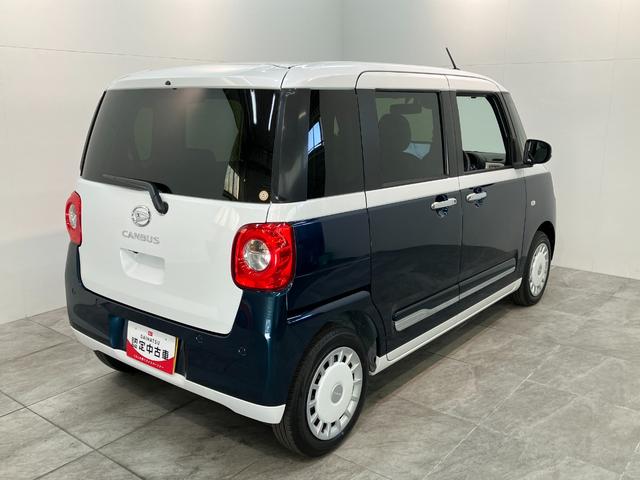 ムーヴキャンバスストライプスＧ　１０型ナビ　前後ドラレコ　届出済未使用車衝突被害軽減ブレーキ　１０型フルセグナビ　バックカメラ　ＤＶＤ再生　Ｂｌｕｅｔｏｏｔｈ　ＵＳＢ　前後ドラレコ　両側電動スライドドア　ＬＥＤヘッドライト　オートライト　前席シートヒーター　エコアイドル（滋賀県）の中古車