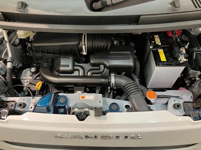 ムーヴキャンバスストライプスＧ　１０型ナビ　前後ドラレコ　届出済未使用車衝突被害軽減ブレーキ　１０型フルセグナビ　バックカメラ　ＤＶＤ再生　Ｂｌｕｅｔｏｏｔｈ　ＵＳＢ　前後ドラレコ　両側電動スライドドア　ＬＥＤヘッドライト　オートライト　前席シートヒーター　エコアイドル（滋賀県）の中古車