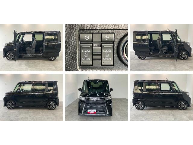 タントカスタムＲＳ　１０型ナビ　前後ドラレコ　バックカメラ衝突被害軽減ブレーキ　コーナーセンサー　フルセグナビ　Ｂｌｕｅｔｏｏｔｈ　ＤＶＤ再生　ＵＳＢ　バックカメラ　前後ドラレコ　両側電動スライドドア　前席シートヒーター　ＬＥＤ　オートライト　スマートキー（滋賀県）の中古車