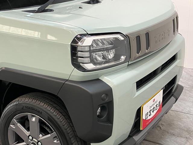 タフトＧダーククロムベンチャー　１０型フルセグナビ　届出済未使用車衝突被害軽減ブレーキ　コーナーセンサー　１０型フルセグナビ　バックカメラ　ＤＶＤ再生　Ｂｌｕｅｔｏｏｔｈ　ＵＳＢ　前後ドラレコ　前席シートヒーター　ＬＥＤ　オートライト　クルーズコントロール（滋賀県）の中古車