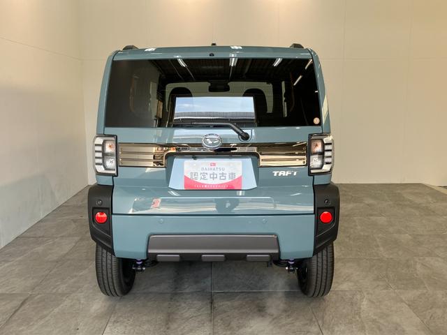 タフトＧダーククロムベンチャー　１０型ナビ　届出済未使用車衝突被害軽減ブレーキ　コーナーセンサー　１０型フルセグナビ　バックカメラ　前後ドラレコ　ＤＶＤ再生　Ｂｌｕｅｔｏｏｔｈ　ＵＳＢ　前席シートヒーター　ＬＥＤ　オートライト　レーダークルーズコントロール（滋賀県）の中古車