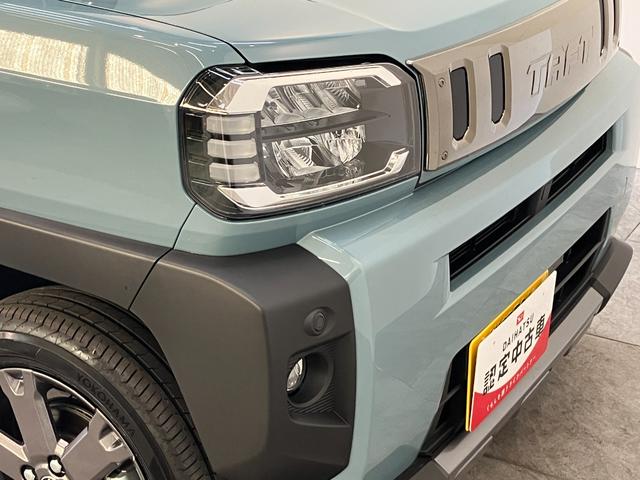 タフトＧダーククロムベンチャー　１０型ナビ　届出済未使用車衝突被害軽減ブレーキ　コーナーセンサー　１０型フルセグナビ　バックカメラ　前後ドラレコ　ＤＶＤ再生　Ｂｌｕｅｔｏｏｔｈ　ＵＳＢ　前席シートヒーター　ＬＥＤ　オートライト　レーダークルーズコントロール（滋賀県）の中古車