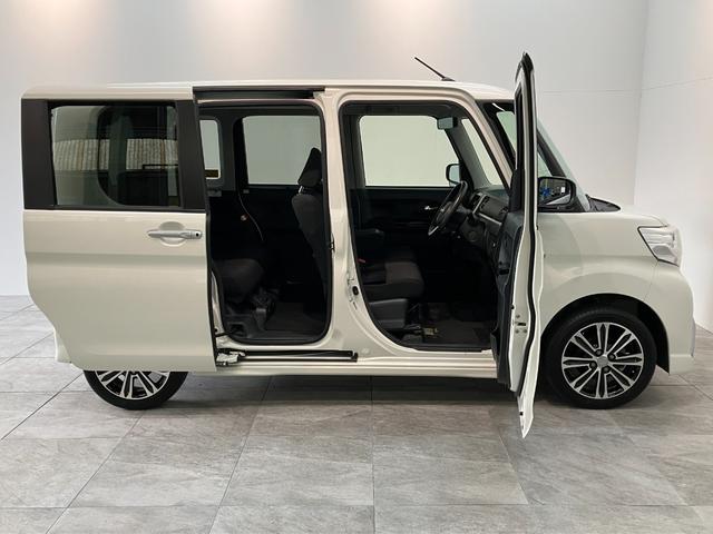 タントカスタムＲＳ　ターボ　両側電動スライドドア　車検整備付ターボ　両側電動スライドドア　ＬＥＤヘッドライト　オートライト　バックカメラ（ナビ装着時用）　ＥＴＣ車載器　オートエアコン　スマートキー　電動格納式ミラー　エコアイドル（滋賀県）の中古車