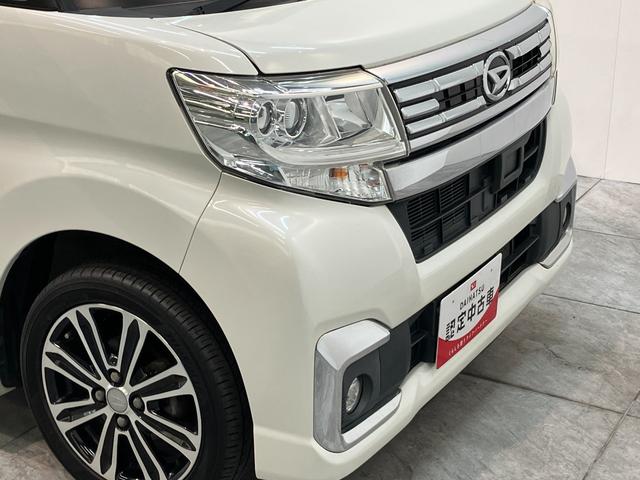 タントカスタムＲＳ　ターボ　両側電動スライドドア　車検整備付ターボ　両側電動スライドドア　ＬＥＤヘッドライト　オートライト　バックカメラ（ナビ装着時用）　ＥＴＣ車載器　オートエアコン　スマートキー　電動格納式ミラー　エコアイドル（滋賀県）の中古車