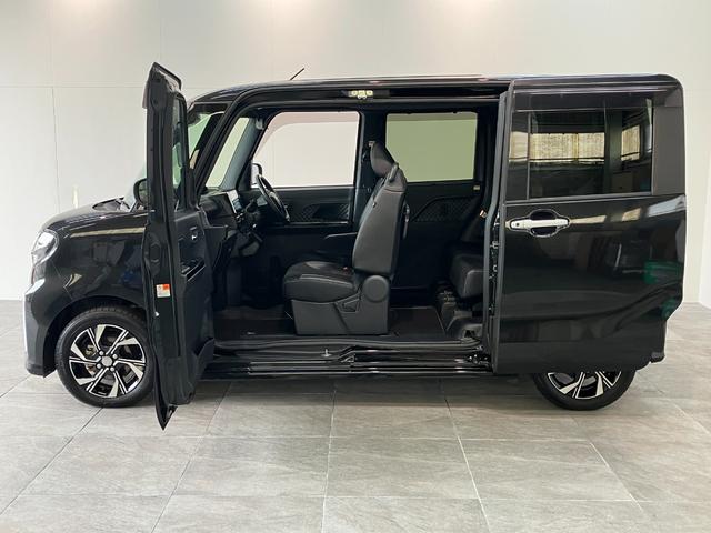 タントカスタムＸ　９型ナビ　バックカメラ　前後ドラレコ　車検整備付衝突被害軽減ブレーキ　コーナーセンサー　フルセグナビ　Ｂｌｕｅｔｏｏｔｈ　ＤＶＤ再生　ＵＳＢ　バックカメラ　前後ドラレコ　両側電動スライドドア　前席シートヒーター　ＬＥＤ　オートライト　スマートキー（滋賀県）の中古車