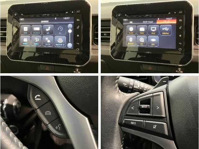 イグニスFリミテッド 4WD フルセグナビ Pカメラ 車検整備付衝突被害軽減ブレーキ コーナーセンサー フルセグナビ パノラマ DVD再生 Bluetooth USB パドルシフト クルーズコントロール シートヒーター LED オートライト オートエアコン(滋賀県)の中古車