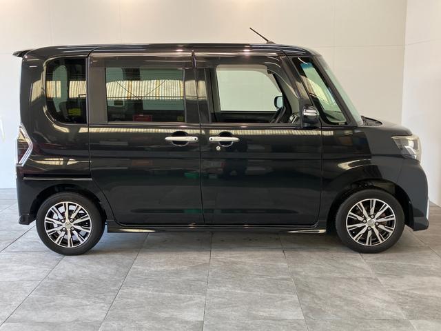 タントカスタムＸトップエディションＳＡ３　８型ナビ　バックカメラ衝突被害軽減ブレーキ　コーナーセンサー　８型フルセグナビ　Ｂｌｕｅｔｏｏｔｈ　ＤＶＤ再生　ＵＳＢ　バックカメラ　ドラレコ　両側電動スライドドア　シートヒーター　ＬＥＤ　オートライト　スマートキー（滋賀県）の中古車