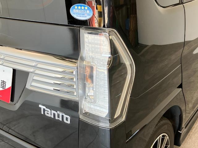 タントカスタムＸトップエディションＳＡ３　８型ナビ　バックカメラ衝突被害軽減ブレーキ　コーナーセンサー　８型フルセグナビ　Ｂｌｕｅｔｏｏｔｈ　ＤＶＤ再生　ＵＳＢ　バックカメラ　ドラレコ　両側電動スライドドア　シートヒーター　ＬＥＤ　オートライト　スマートキー（滋賀県）の中古車