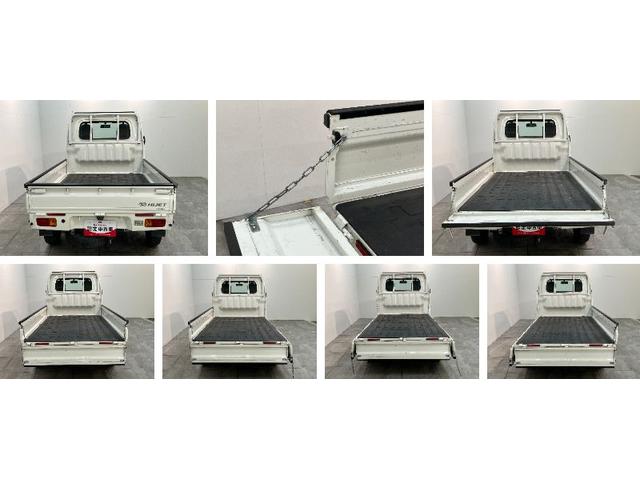 ハイゼットトラックスタンダード 4WD A/T車 AM/FMラジオ 車検整備付パートタイム4WD AM/FMラジオ マニュアルエアコン オートマチック車 ガードフレームプロテクター リヤーゲートプロテクター リヤーゲートチェーン(滋賀県)の中古車