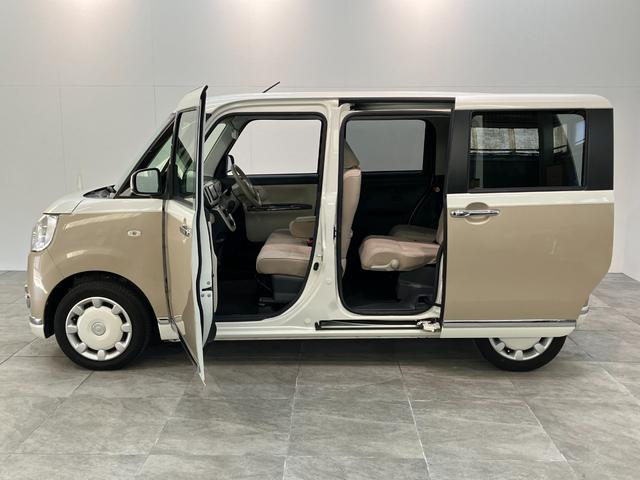 ムーヴキャンバスＧメイクアップＳＡ２　フルセグナビ　バックカメラ　ドラレコ衝突被害軽減ブレーキ　フルセグナビ　バックカメラ　ＤＶＤ再生　Ｂｌｕｅｔｏｏｔｈ　ＵＳＢ　ドラレコ　両側電動スライドドア　ＬＥＤヘッドライト　オートライト　オートエアコン　電格ミラー　エコアイドル（滋賀県）の中古車