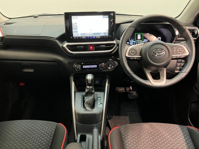 ロッキーＧ　９型フルセグナビ　バックカメラ　前後ドラレコ　車検整備付衝突被害軽減ブレーキ　コーナーセンサー　９型フルセグナビ　バックカメラ　Ｂｌｕｅｔｏｏｔｈ　ＵＳＢ　ＤＶＤ再生　前後ドラレコ　ＥＴＣ　前席シートヒーター　ＬＥＤ　レーダークルーズコントロール（滋賀県）の中古車