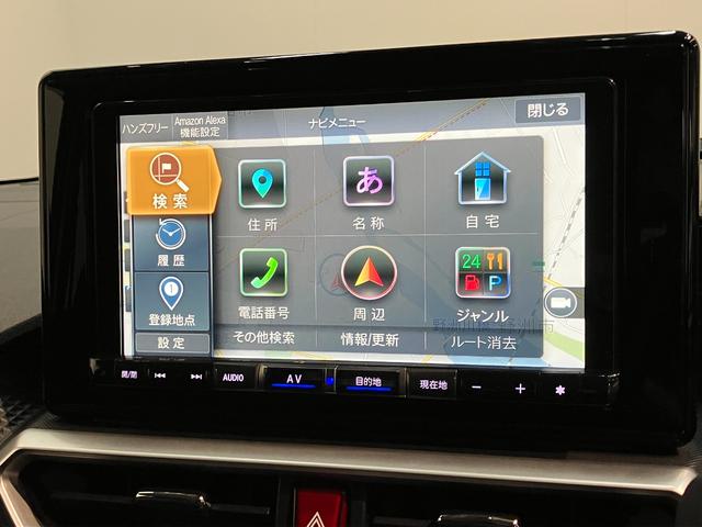 ロッキーＧ　９型フルセグナビ　バックカメラ　前後ドラレコ　車検整備付衝突被害軽減ブレーキ　コーナーセンサー　９型フルセグナビ　バックカメラ　Ｂｌｕｅｔｏｏｔｈ　ＵＳＢ　ＤＶＤ再生　前後ドラレコ　ＥＴＣ　前席シートヒーター　ＬＥＤ　レーダークルーズコントロール（滋賀県）の中古車