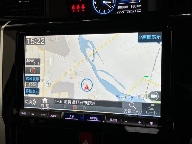 トールカスタムG 9型フルセグナビ パノラマカメラ 前後ドラレコ衝突被害軽減ブレーキ コーナーセンサー 9型フルセグナビ Bluetooth USB DVD再生 パノラマカメラ 前後ドラレコ ETC 両側電動スライドドア LED レーダークルコン スマートキー(滋賀県)の中古車