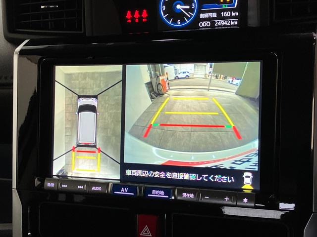 トールカスタムG 9型フルセグナビ パノラマカメラ 前後ドラレコ衝突被害軽減ブレーキ コーナーセンサー 9型フルセグナビ Bluetooth USB DVD再生 パノラマカメラ 前後ドラレコ ETC 両側電動スライドドア LED レーダークルコン スマートキー(滋賀県)の中古車