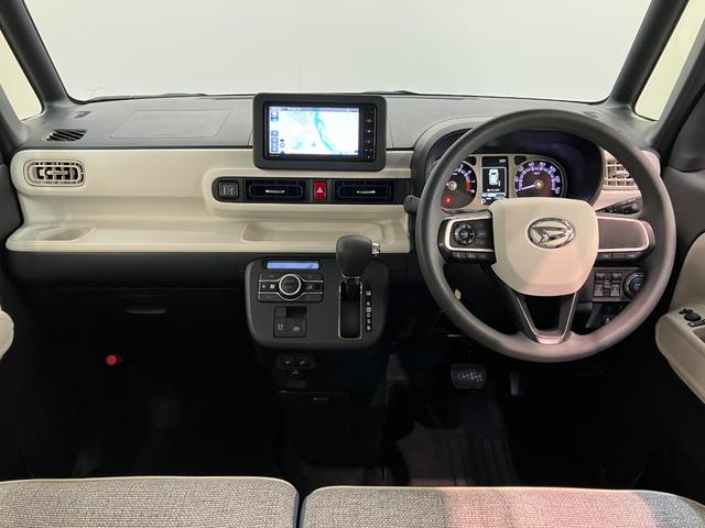 ムーヴキャンバスストライプスＧ　４ＷＤ　フルセグナビ　Ｐカメラ　前後ドラレコ衝突被害軽減ブレーキ　フルセグナビ　パノラマカメラ　ＤＶＤ再生　Ｂｌｕｅｔｏｏｔｈ　ＵＳＢ　前後ドラレコ　両側電動スライドドア　ＬＥＤヘッドライト　オートライト　前席シートヒーター　エコアイドル（滋賀県）の中古車