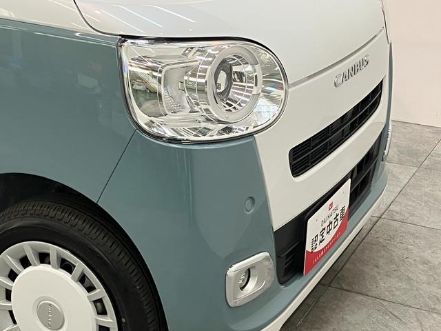 ムーヴキャンバスストライプスＧ　４ＷＤ　フルセグナビ　Ｐカメラ　前後ドラレコ衝突被害軽減ブレーキ　フルセグナビ　パノラマカメラ　ＤＶＤ再生　Ｂｌｕｅｔｏｏｔｈ　ＵＳＢ　前後ドラレコ　両側電動スライドドア　ＬＥＤヘッドライト　オートライト　前席シートヒーター　エコアイドル（滋賀県）の中古車