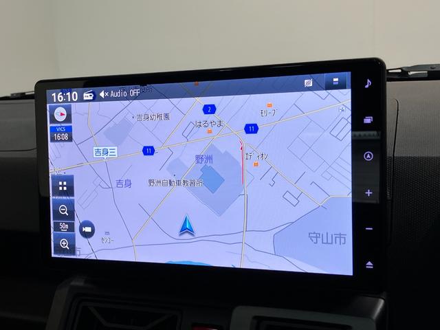 タフトＧターボ　ダーククロムベンチャー　１０型ナビ　前後ドラレコ衝突被害軽減ブレーキ　コーナーセンサー　１０型フルセグナビ　バックカメラ　ＤＶＤ再生　Ｂｌｕｅｔｏｏｔｈ　ＵＳＢ　前後ドラレコ　ＥＴＣ　前席シートヒーター　ＬＥＤ　レーダークルーズコントロール（滋賀県）の中古車