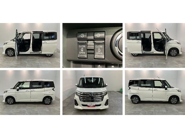 トールカスタムＧ　９型ディスプレイオーディオ　レーダークルコン衝突被害軽減ブレーキ　コーナーセンサー　９型ディスプレイオーディオ　フルセグ　Ｂｌｕｅｔｏｏｔｈ　ＵＳＢ　バックカメラ　両側電動スライドドア　ＬＥＤ　レーダークルーズコントロール　スマートキー（滋賀県）の中古車