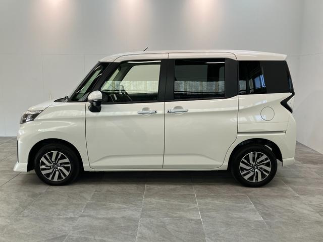 トールカスタムＧ　９型ディスプレイオーディオ　レーダークルコン衝突被害軽減ブレーキ　コーナーセンサー　９型ディスプレイオーディオ　フルセグ　Ｂｌｕｅｔｏｏｔｈ　ＵＳＢ　バックカメラ　両側電動スライドドア　ＬＥＤ　レーダークルーズコントロール　スマートキー（滋賀県）の中古車