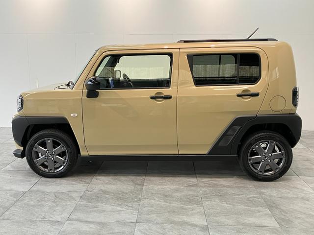 タフトGダーククロムベンチャー 10型ナビ 届出済未使用車衝突被害軽減ブレーキ コーナーセンサー 10型フルセグナビ バックカメラ DVD再生 Bluetooth USB 前後ドラレコ 前席シートヒーター LED オートエアコン レーダークルーズコントロール(滋賀県)の中古車