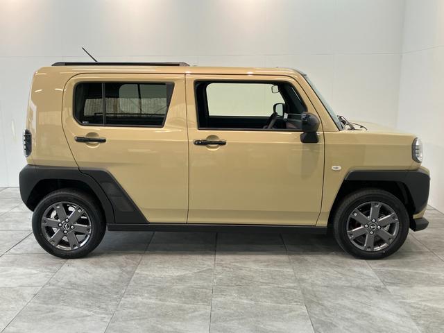 タフトGダーククロムベンチャー 10型ナビ 届出済未使用車衝突被害軽減ブレーキ コーナーセンサー 10型フルセグナビ バックカメラ DVD再生 Bluetooth USB 前後ドラレコ 前席シートヒーター LED オートエアコン レーダークルーズコントロール(滋賀県)の中古車