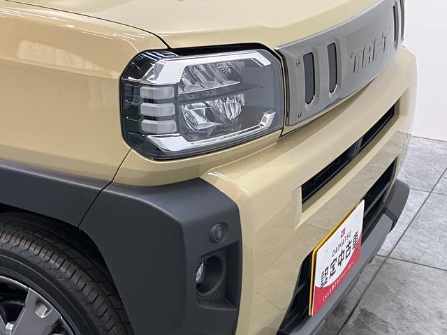 タフトGダーククロムベンチャー 10型ナビ 届出済未使用車衝突被害軽減ブレーキ コーナーセンサー 10型フルセグナビ バックカメラ DVD再生 Bluetooth USB 前後ドラレコ 前席シートヒーター LED オートエアコン レーダークルーズコントロール(滋賀県)の中古車