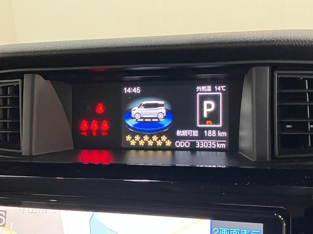 トールカスタムＧ　９型ナビ　パノラマカメラ　クルコン　車検整備付衝突被害軽減ブレーキ　コーナーセンサー　９型フルセグナビ　パノラマカメラ　ＤＶＤ　Ｂｌｕｅｔｏｏｔｈ　ＵＳＢ　前後ドラレコ　ＥＴＣ　両側電動スライドドア　ＬＥＤ　レーダークルーズコントロール（滋賀県）の中古車