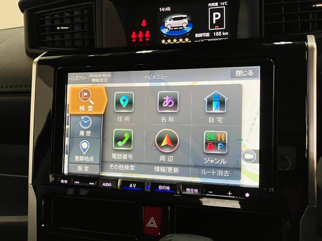 トールカスタムＧ　９型ナビ　パノラマカメラ　クルコン　車検整備付衝突被害軽減ブレーキ　コーナーセンサー　９型フルセグナビ　パノラマカメラ　ＤＶＤ　Ｂｌｕｅｔｏｏｔｈ　ＵＳＢ　前後ドラレコ　ＥＴＣ　両側電動スライドドア　ＬＥＤ　レーダークルーズコントロール（滋賀県）の中古車