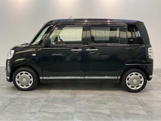 ムーヴキャンバスＧブラックインテリアリミテッドＳＡ３　８型ナビ　Ｐカメラ衝突被害軽減ブレーキ　８インチフルセグナビ　パノラマカメラ　ＤＶＤ再生　Ｂｌｕｅｔｏｏｔｈ　ＵＳＢ　前後ドラレコ　両側電動スライドドア　ＬＥＤ　オートライト　オートエアコン　スマートキー　エコアイドル（滋賀県）の中古車