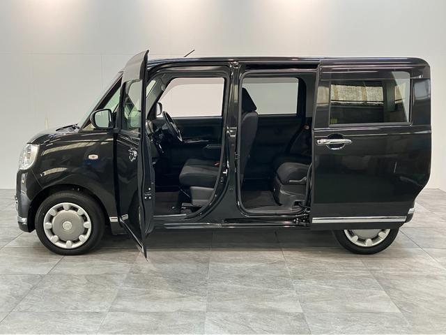 ムーヴキャンバスＧブラックインテリアリミテッドＳＡ３　８型ナビ　Ｐカメラ衝突被害軽減ブレーキ　８インチフルセグナビ　パノラマカメラ　ＤＶＤ再生　Ｂｌｕｅｔｏｏｔｈ　ＵＳＢ　前後ドラレコ　両側電動スライドドア　ＬＥＤ　オートライト　オートエアコン　スマートキー　エコアイドル（滋賀県）の中古車