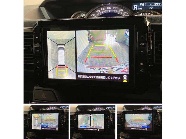 ウェイクＧターボＶＳ　ＳＡ３　８型ナビ　パノラマカメラ　前後ドラレコ衝突被害軽減ブレーキ　スマアシ３　８インチフルセグナビ　パノラマカメラ　ＤＶＤ再生　Ｂｌｕｅｔｏｏｔｈ　ＵＳＢ　前後ドラレコ　両側電動スライドドア　ＬＥＤ　オートエアコン　スマートキー　エコアイドル（滋賀県）の中古車