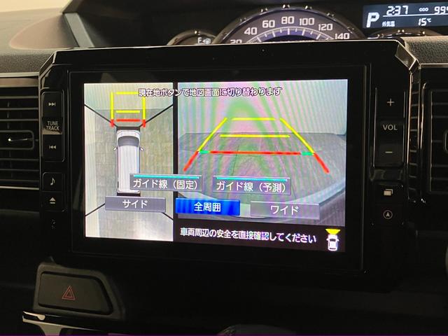 ウェイクＧターボＶＳ　ＳＡ３　８型ナビ　パノラマカメラ　前後ドラレコ衝突被害軽減ブレーキ　スマアシ３　８インチフルセグナビ　パノラマカメラ　ＤＶＤ再生　Ｂｌｕｅｔｏｏｔｈ　ＵＳＢ　前後ドラレコ　両側電動スライドドア　ＬＥＤ　オートエアコン　スマートキー　エコアイドル（滋賀県）の中古車