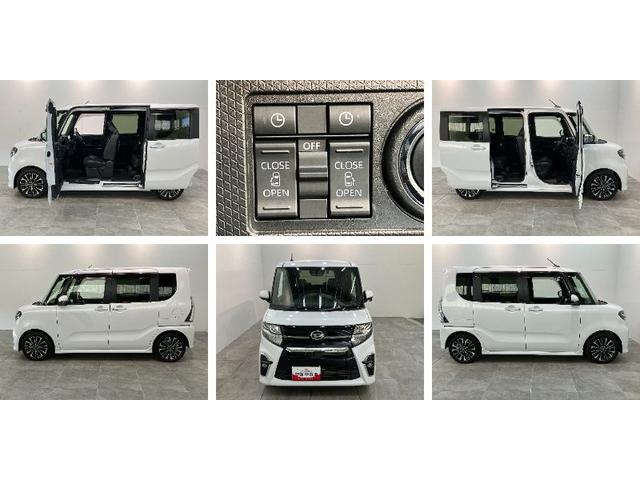 タントカスタムRS 9型フルセグナビ パノラマカメラ 前後ドラレコ衝突被害軽減ブレーキ コーナーセンサー 9型フルセグナビ Bluetooth DVD USB パノラマカメラ ドラレコ 両側電動スライドドア 前席シートヒーター LED レーダークルーズコントロール(滋賀県)の中古車