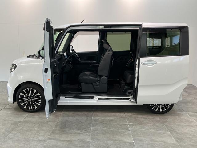 タントカスタムRS 9型フルセグナビ パノラマカメラ 前後ドラレコ衝突被害軽減ブレーキ コーナーセンサー 9型フルセグナビ Bluetooth DVD USB パノラマカメラ ドラレコ 両側電動スライドドア 前席シートヒーター LED レーダークルーズコントロール(滋賀県)の中古車