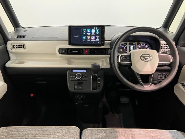 ムーヴキャンバスストライプスＧ　９型Ｄ．Ａ　前後ドラレコ　バックカメラ衝突被害軽減ブレーキ　コーナーセンサー　９型ディスプレイオーディオ　フルセグ　Ｂｌｕｅｔｏｏｔｈ　ＵＳＢ　バックカメラ　前後ドラレコ　両側電動スライドドア　前席シートヒーター　ＬＥＤ　ワイヤレス充電器（滋賀県）の中古車