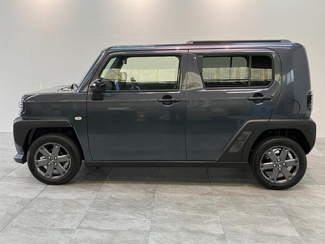 タフトＧダーククロムベンチャー　１０型ナビ　届出済未使用車衝突被害軽減ブレーキ　コーナーセンサー　１０型フルセグナビ　バックカメラ　ＤＶＤ再生　Ｂｌｕｅｔｏｏｔｈ　ＵＳＢ　前後ドラレコ　前席シートヒーター　ＬＥＤ　オートライト　クルーズコントロール（滋賀県）の中古車