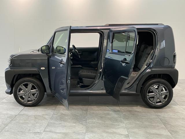 タフトＧダーククロムベンチャー　１０型ナビ　届出済未使用車衝突被害軽減ブレーキ　コーナーセンサー　１０型フルセグナビ　バックカメラ　ＤＶＤ再生　Ｂｌｕｅｔｏｏｔｈ　ＵＳＢ　前後ドラレコ　前席シートヒーター　ＬＥＤ　オートライト　クルーズコントロール（滋賀県）の中古車