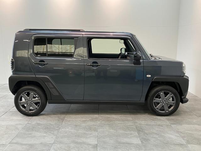 タフトＧダーククロムベンチャー　１０型ナビ　届出済未使用車衝突被害軽減ブレーキ　コーナーセンサー　１０型フルセグナビ　バックカメラ　ＤＶＤ再生　Ｂｌｕｅｔｏｏｔｈ　ＵＳＢ　前後ドラレコ　前席シートヒーター　ＬＥＤ　オートライト　クルーズコントロール（滋賀県）の中古車