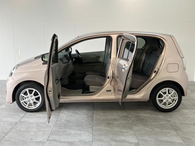 ミライースＸ　ＳＡ　ＣＤステレオ　キーレスエントリー　車検整備付衝突被害軽減ブレーキ　スマアシ１　ＣＤステレオ　キーレスエントリー　電動格納式ミラー　マニュアルエアコン　マニュアルレベリング　エコアイドル（滋賀県）の中古車