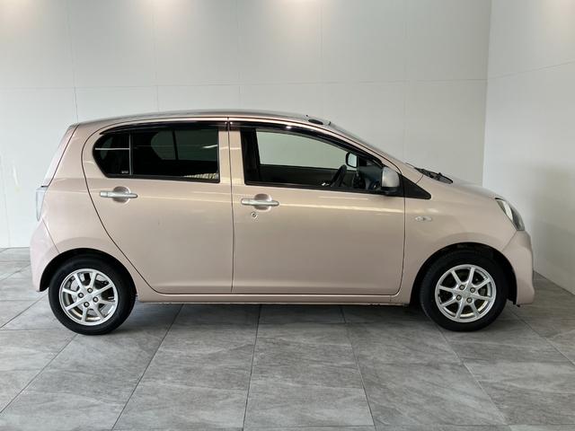 ミライースＸ　ＳＡ　ＣＤステレオ　キーレスエントリー　車検整備付衝突被害軽減ブレーキ　スマアシ１　ＣＤステレオ　キーレスエントリー　電動格納式ミラー　マニュアルエアコン　マニュアルレベリング　エコアイドル（滋賀県）の中古車