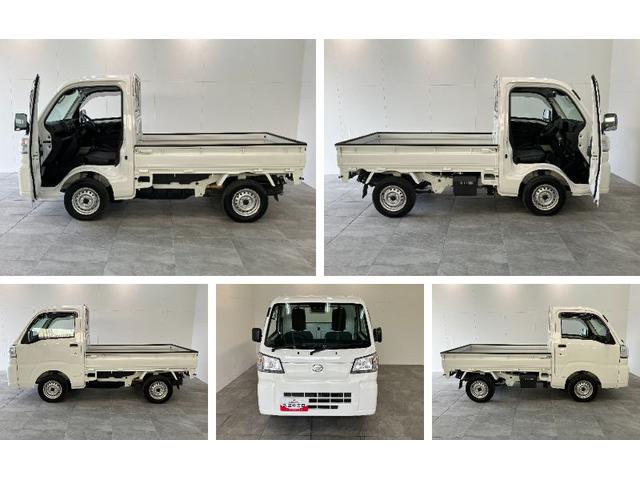 ハイゼットトラックスタンダード　５ＭＴ　４ＷＤ　コーナーセンサー　オートライト衝突被害軽減ブレーキ　コーナーセンサー　パートタイム４ＷＤ　ＡＭ／ＦＭラジオ　マニュアルエアコン　マニュアルレベリング　オートライト　ガードフレームプロテクター　ゲートプロテクター　５速マニュアル車（滋賀県）の中古車
