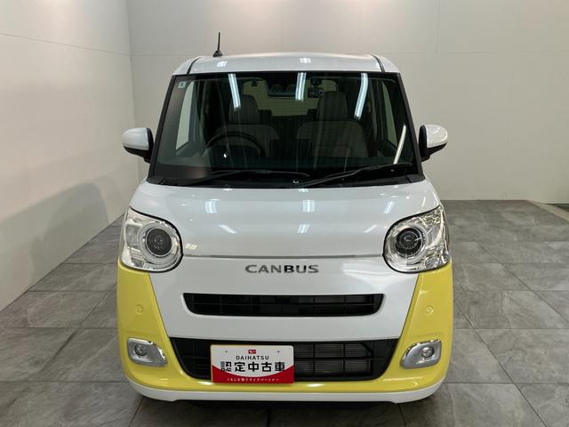 ムーヴキャンバスストライプスＧ　両側パワスラ　ドラレコ　シートヒーター衝突被害軽減ブレーキ　コーナーセンサー　バックカメラ（ナビ装着時用）　ＣＤステレオ　ドラレコ　ＥＴＣ　両側電動スライドドア　前席シートヒーター　ＬＥＤ　オートライト　オートエアコン　スマートキー（滋賀県）の中古車